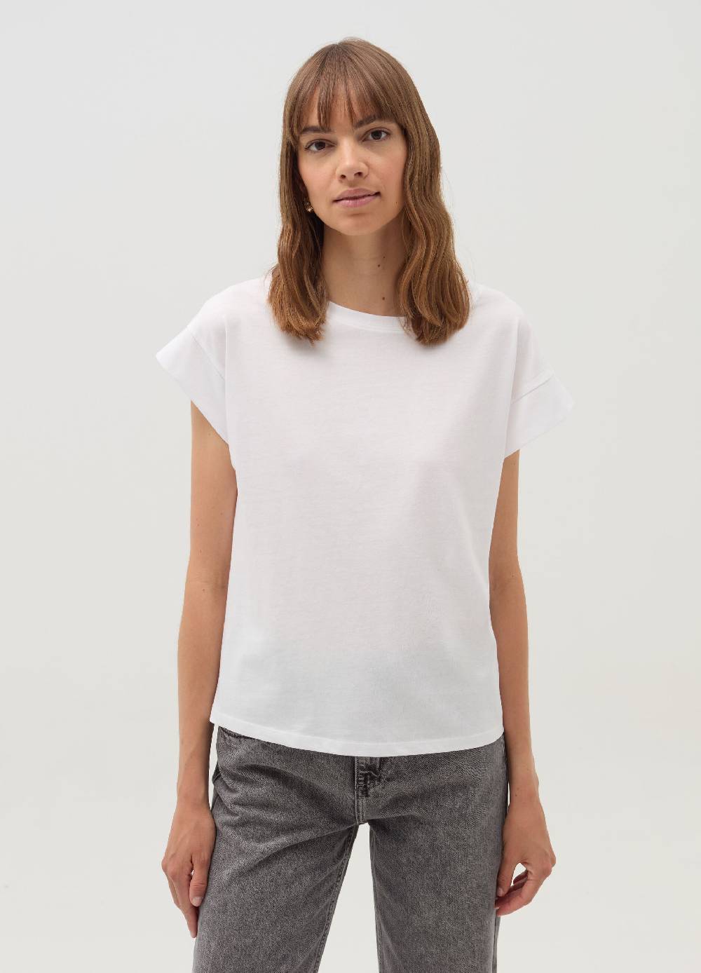 OVS T-shirt in cotone con maniche a kimono 2025
