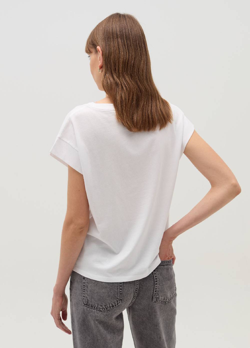 OVS T-shirt in cotone con maniche a kimono 2025