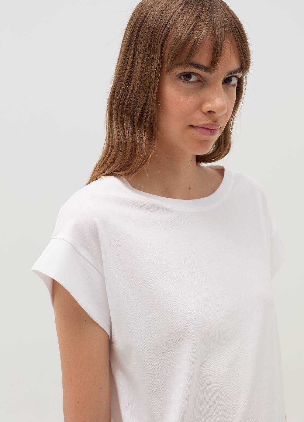 OVS T-shirt in cotone con maniche a kimono 2025