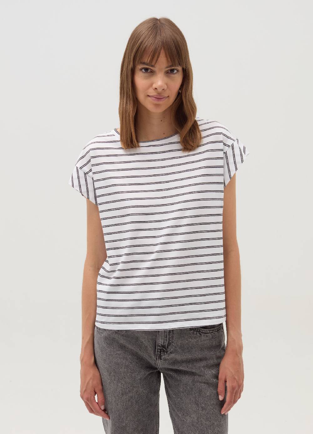 OVS T-shirt a righe con maniche a kimono Promozione