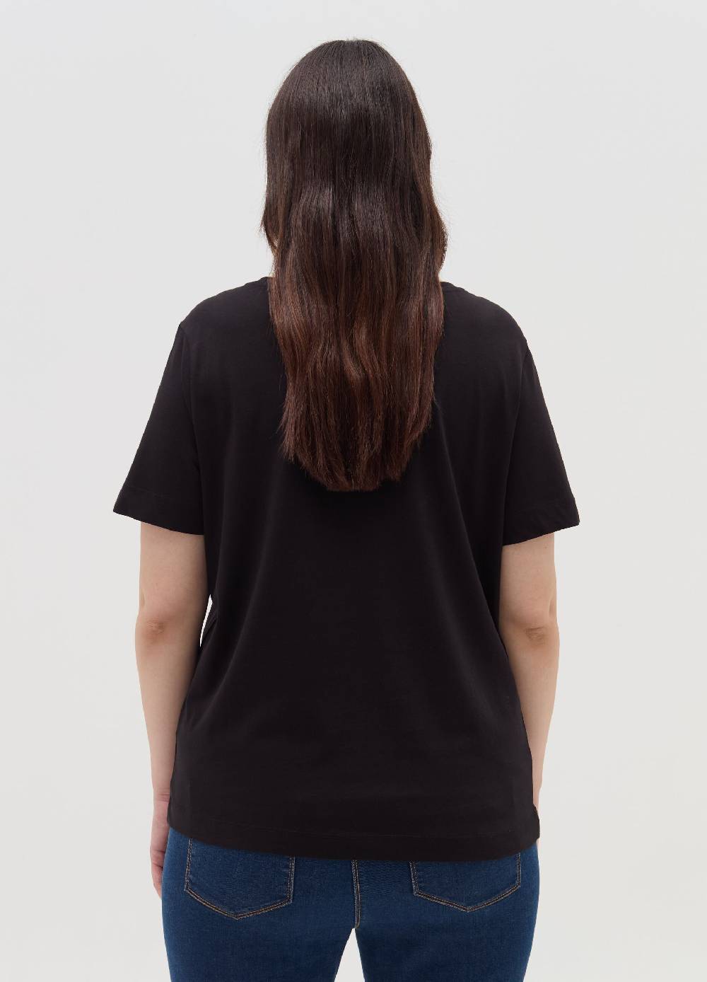 MYA T-shirt con ricamo lurex Curvy Shopping Online