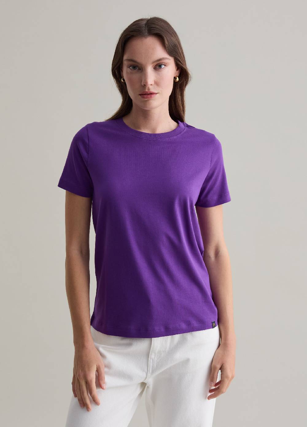 PIOMBO T-shirt in cotone Supima Affare Del Giorno