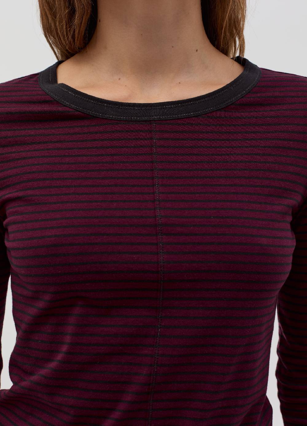 OVS T-shirt a righe sottili con maniche lunghe Online
