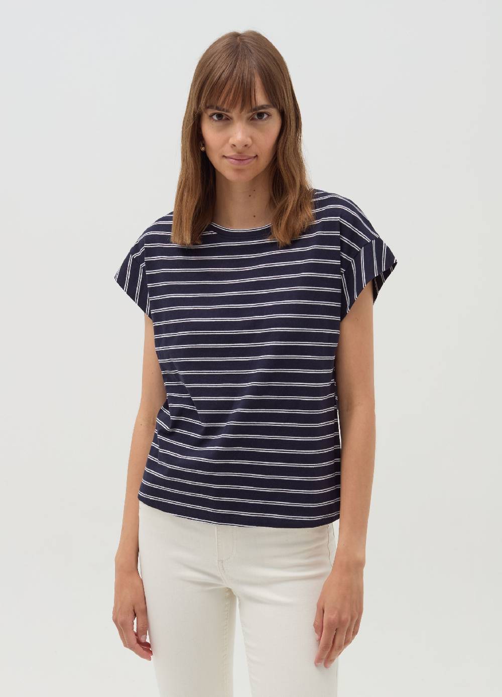 OVS T-shirt a righe con maniche a kimono In Vendita