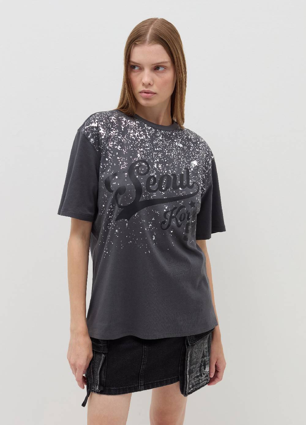 B. ANGEL T-shirt relaxed fit con stampa in foil I Più Venduti
