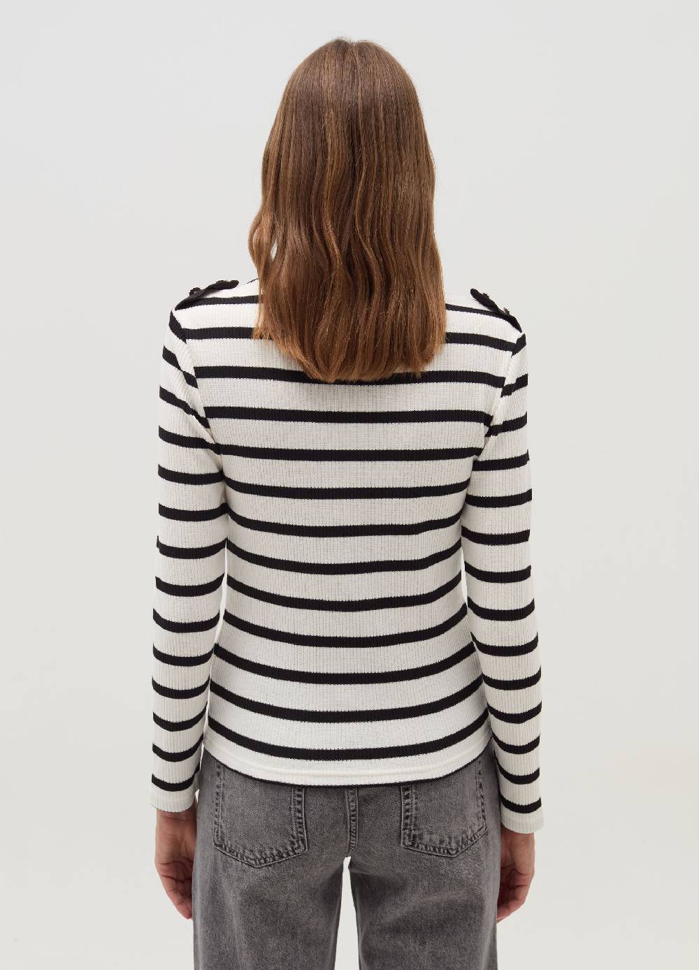 OVS T-shirt a maniche lunghe con bottoni gioiello In Saldo