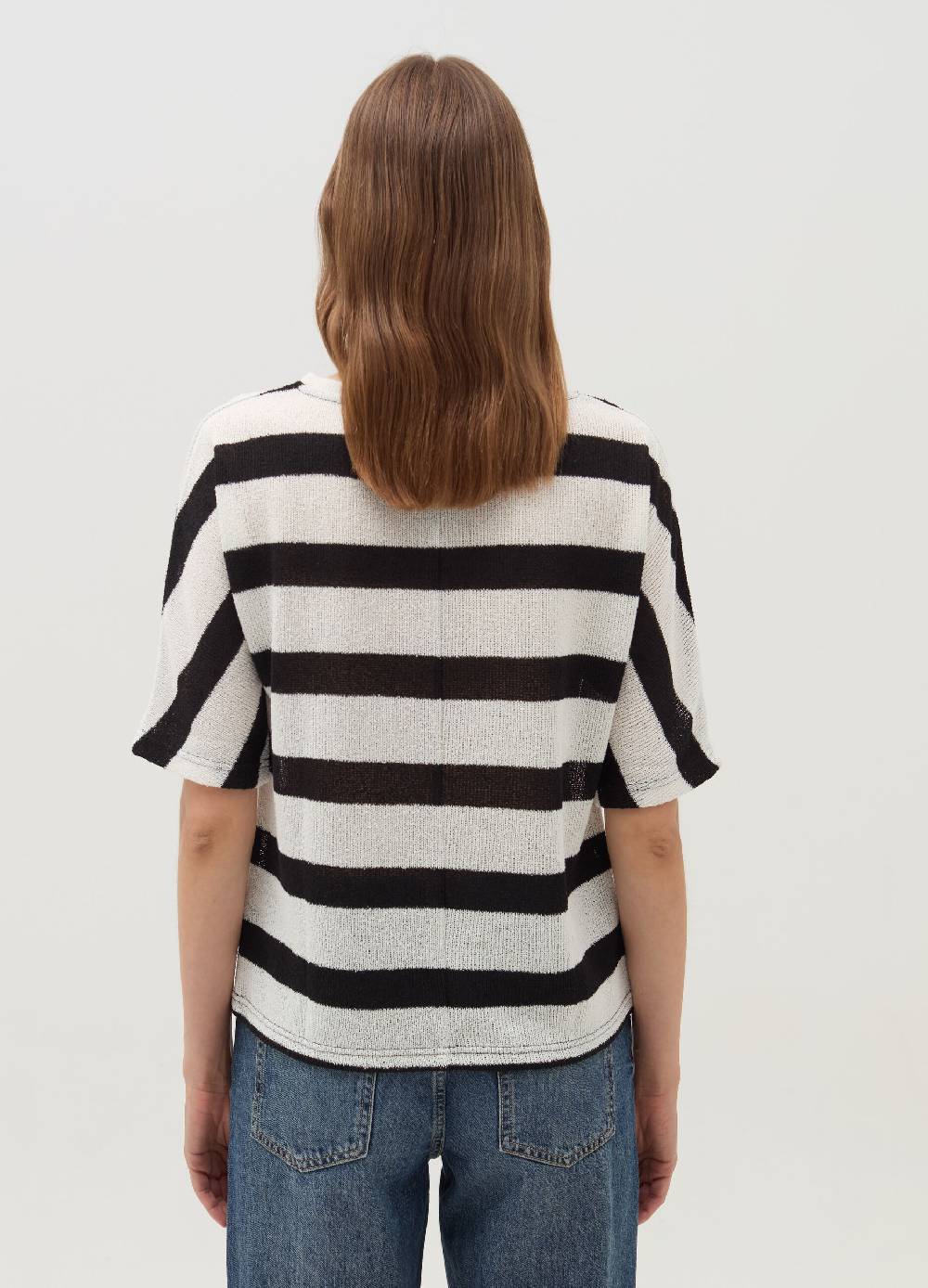 OVS T-shirt a righe con maniche al gomito Italy