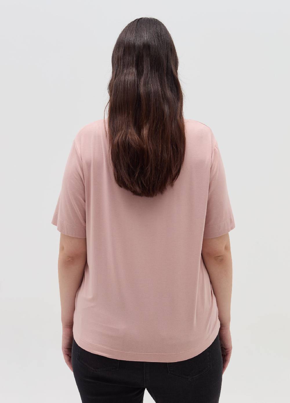MYA T-shirt con scollo a V Curvy Sottocosto