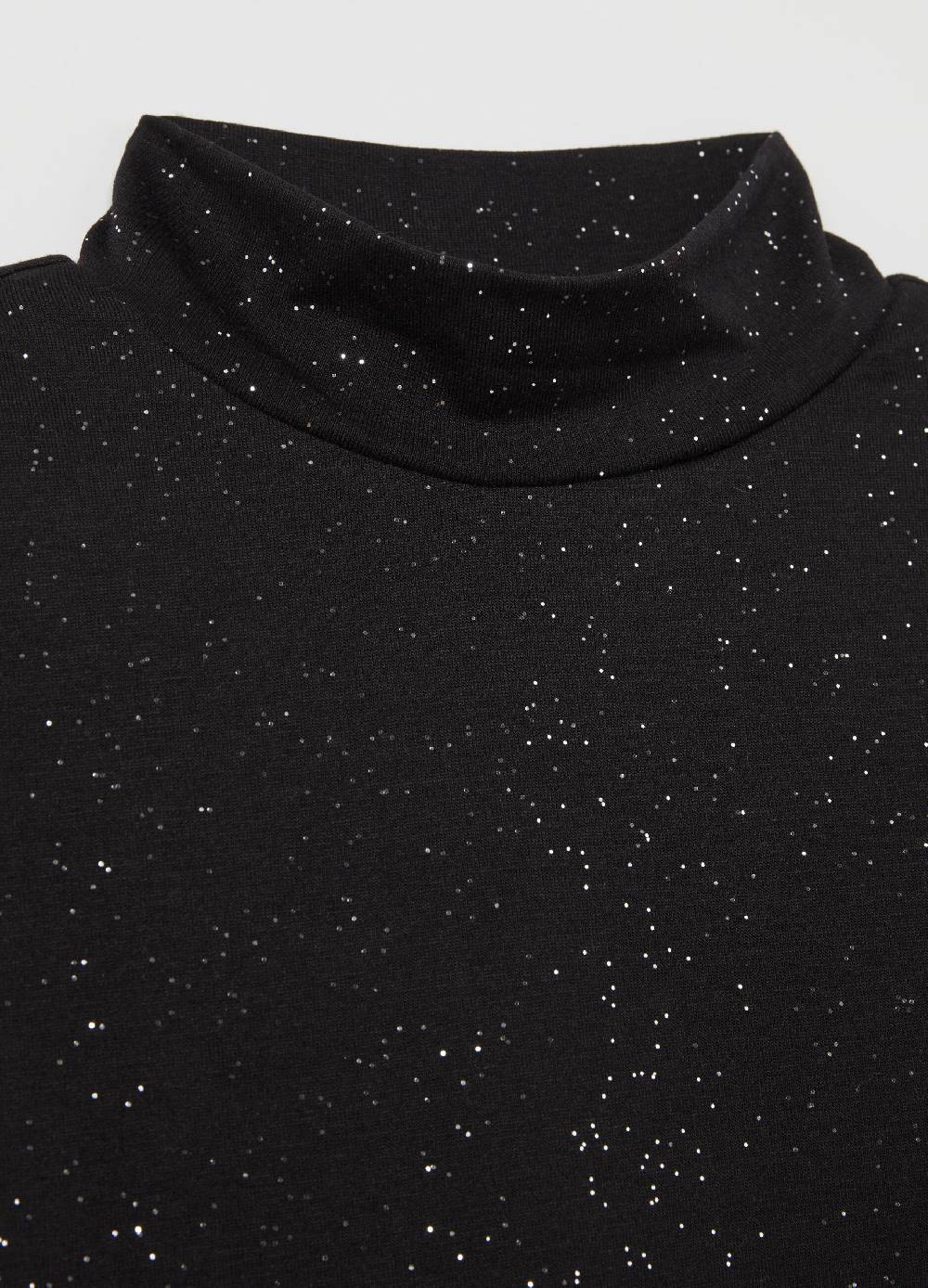 B. ANGEL T-shirt mock neck con maniche lunghe 2025