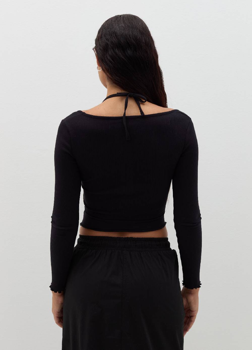 B. ANGEL T-shirt crop con canotta interna Vendita