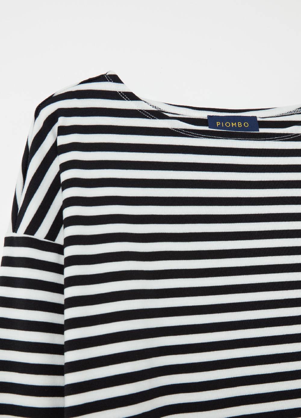 PIOMBO T-shirt a righe con maniche lunghe Acquista Ora