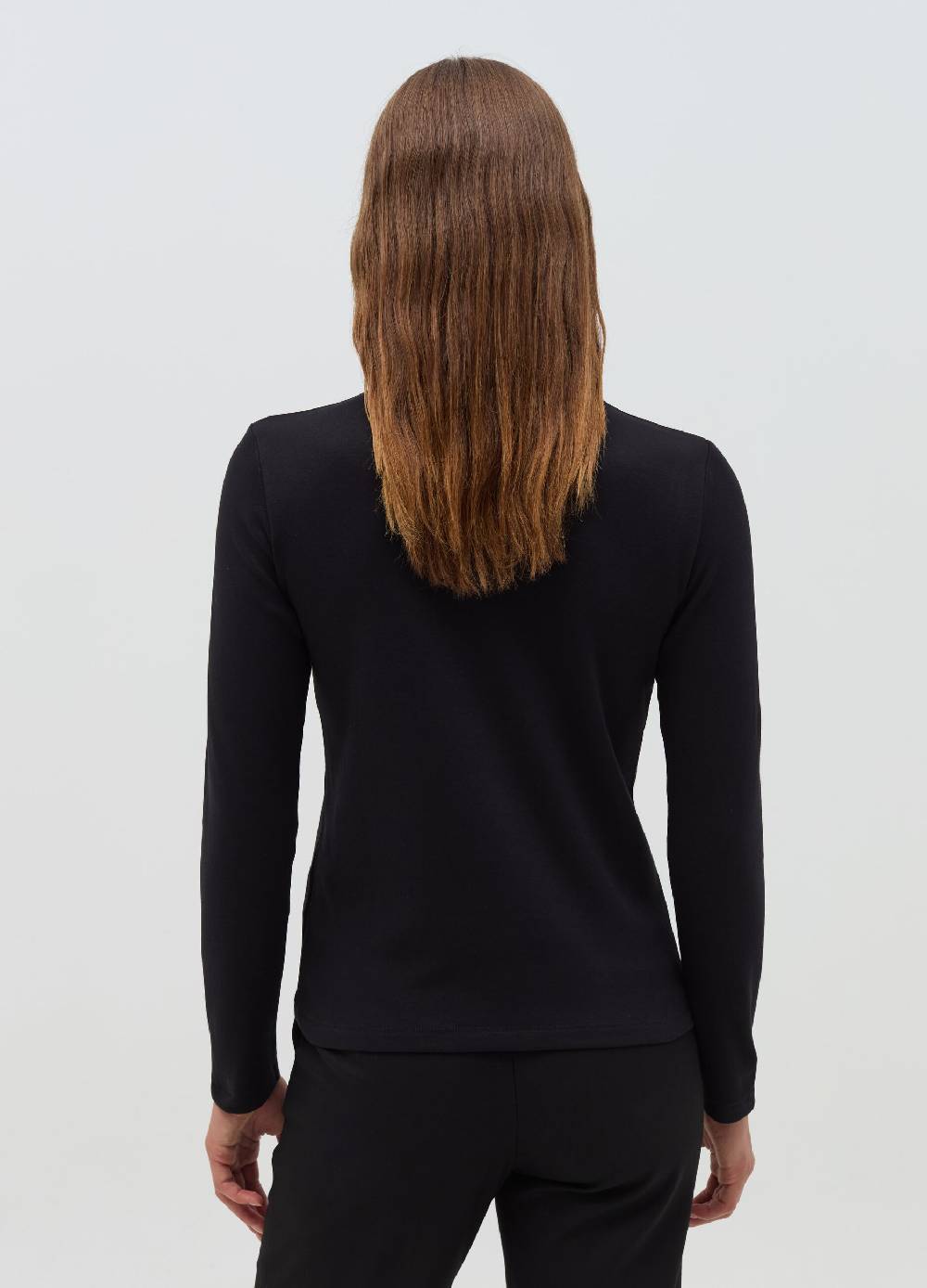 OVS T-shirt a collo alto con maniche lunghe Consegna Veloce