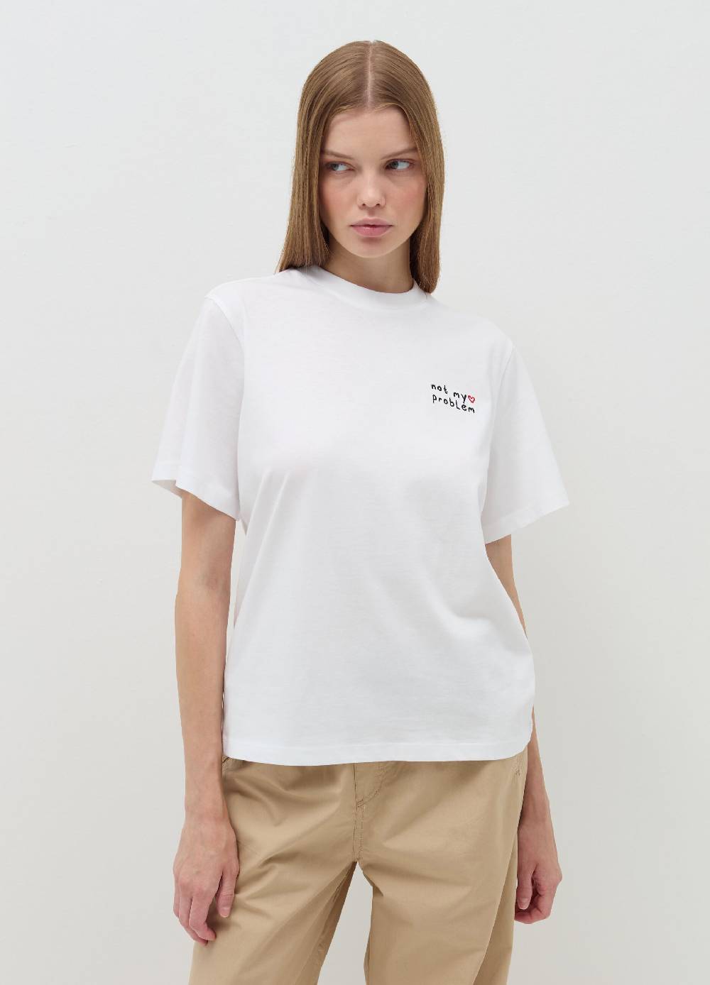 B. ANGEL T-shirt relaxed fit in cotone Fino Al -60%