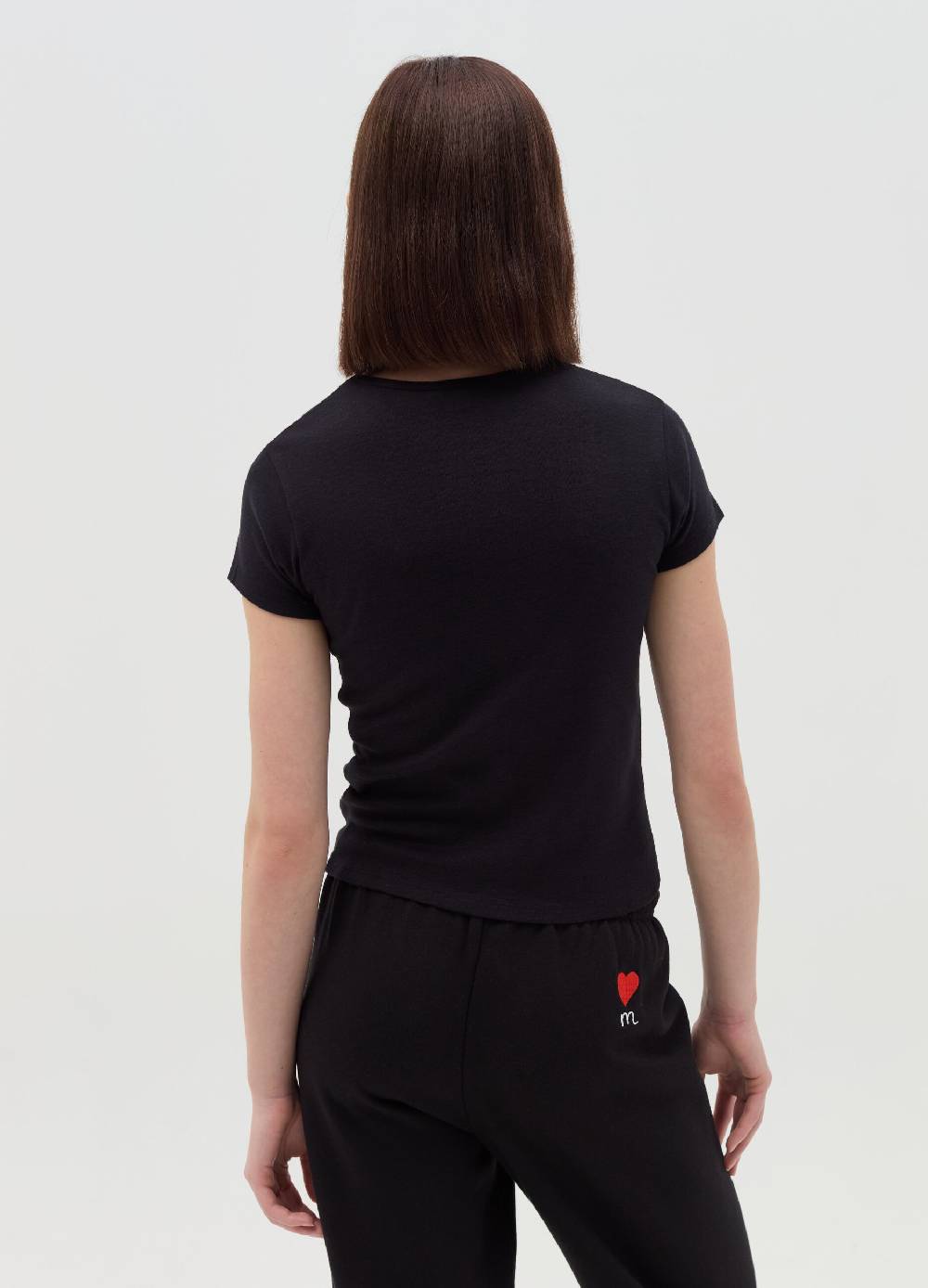 MILK+HERO T-shirt girocollo con stampa Convenienza