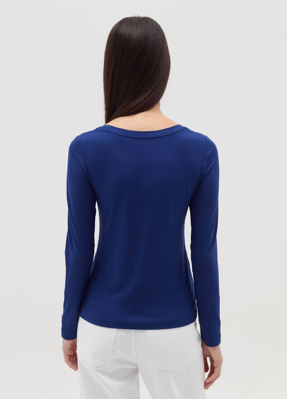 OVS T-shirt a maniche lunghe in viscosa stretch Outlet