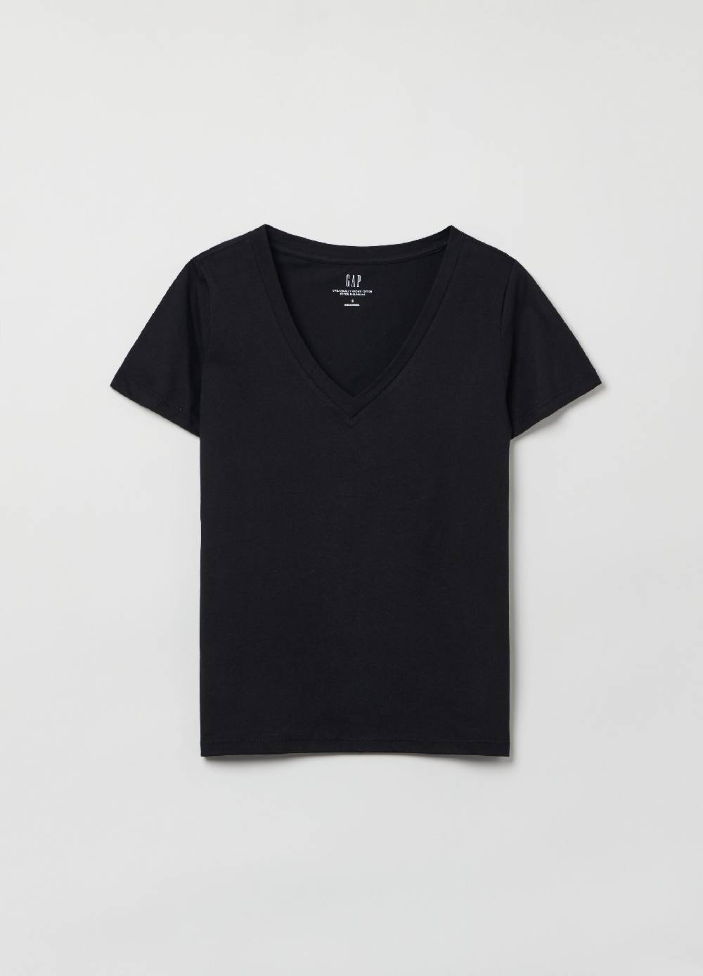 GAP T-shirt in cotone con scollo a V Saldi Di Fabbrica