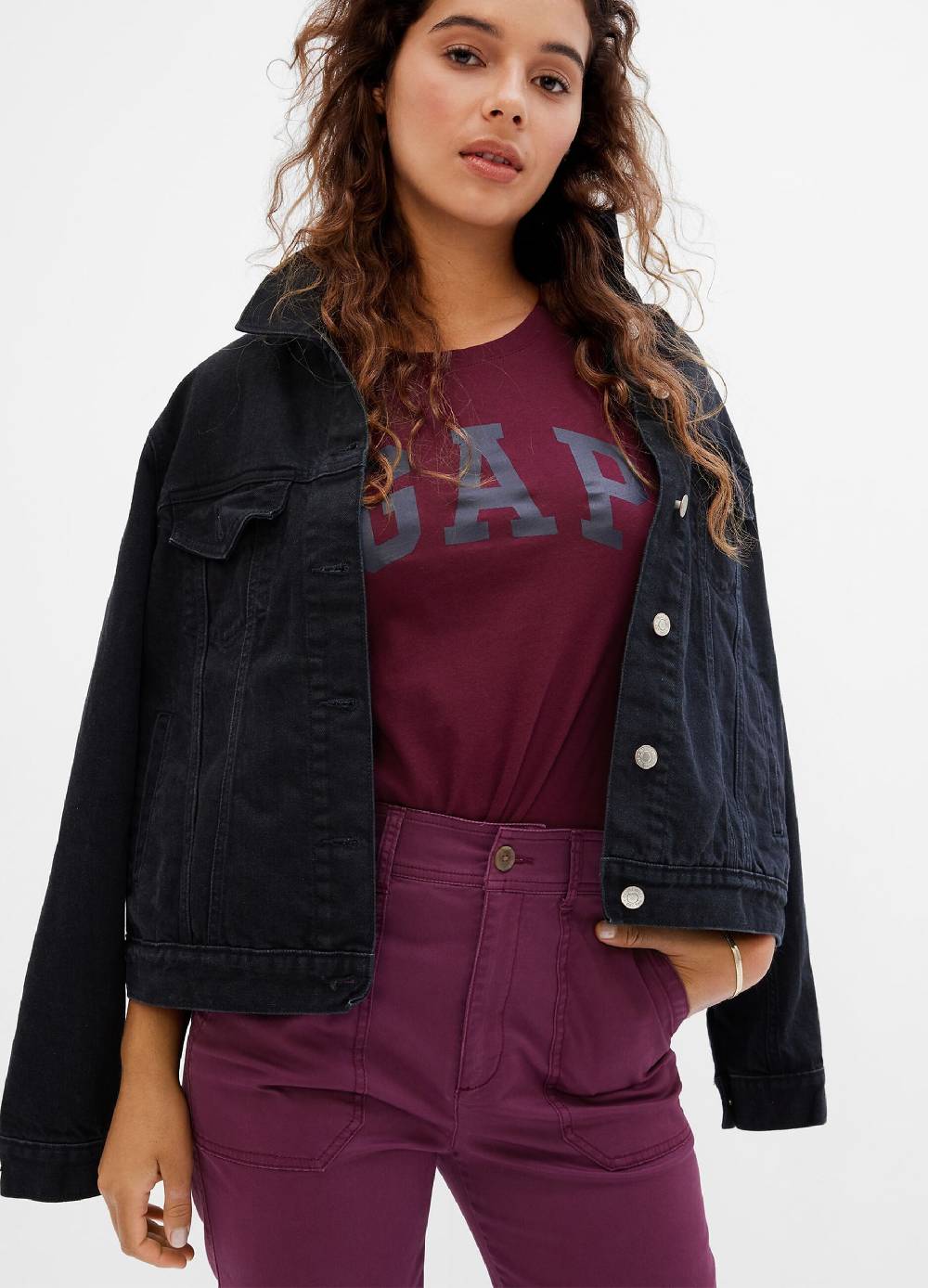 GAP T-shirt in jersey con stampa logo I Più Venduti