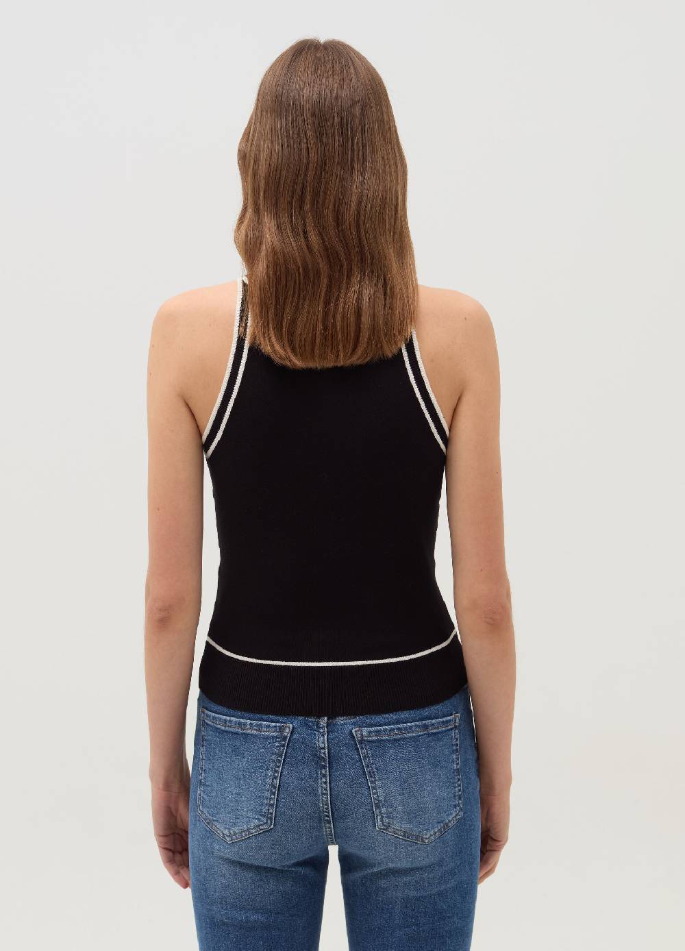 OVS Tank top con bordi a contrasto Italia
