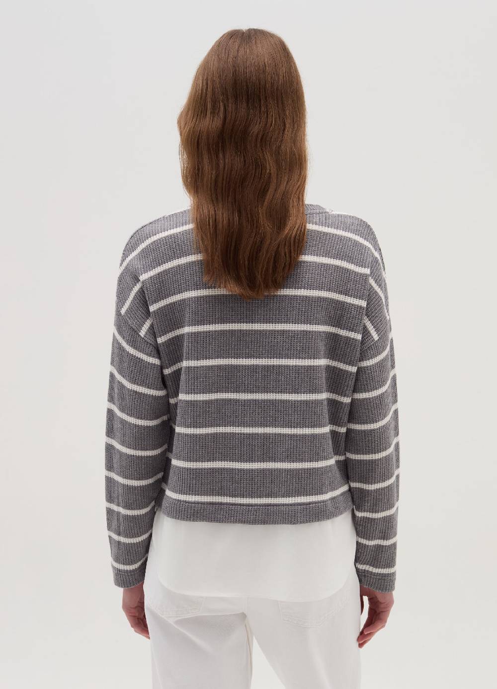 OVS T-shirt maniche lunghe con micro trama waffle Qualità