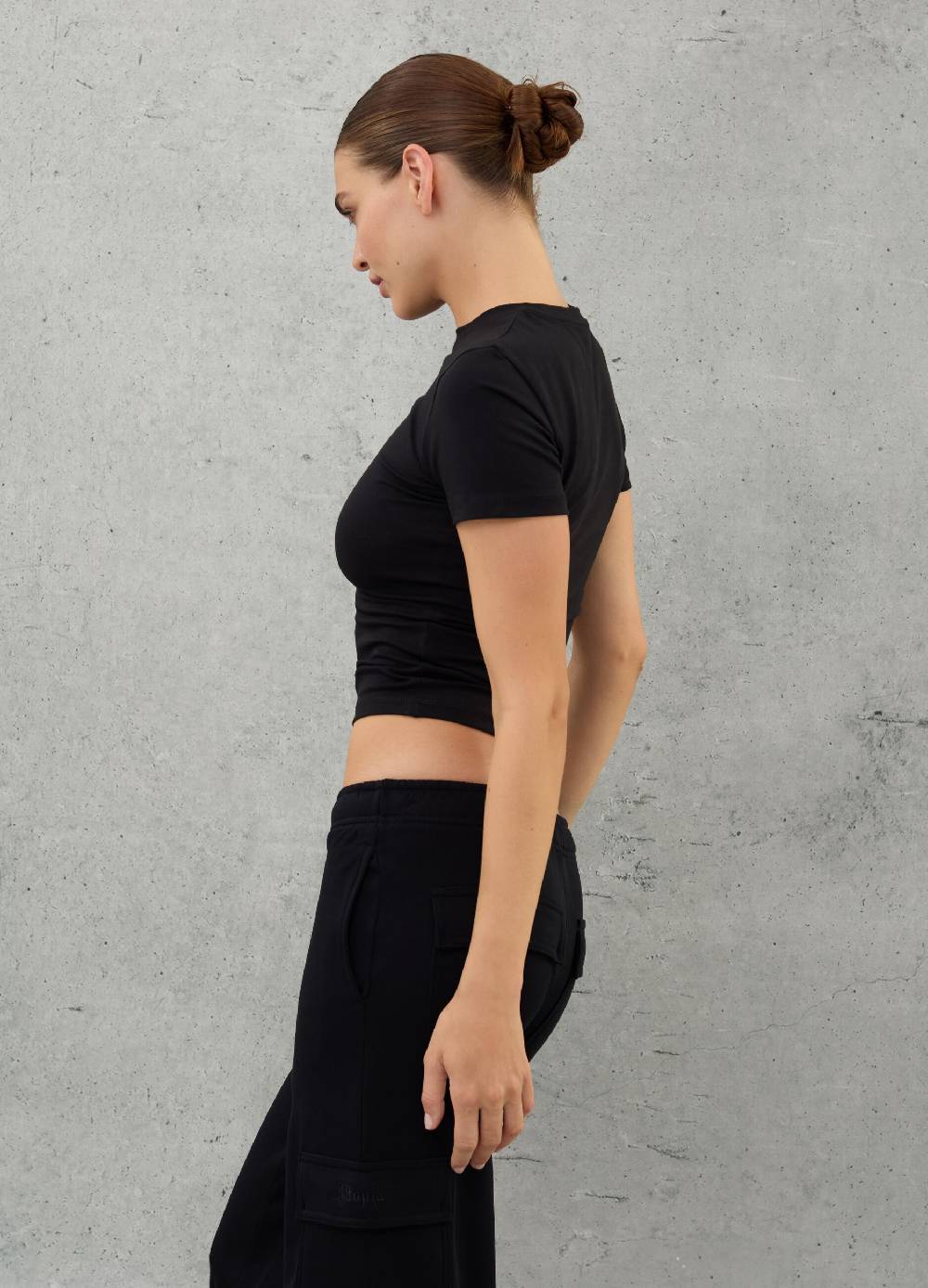UTOPJA Perfect T-shirt Black Presa