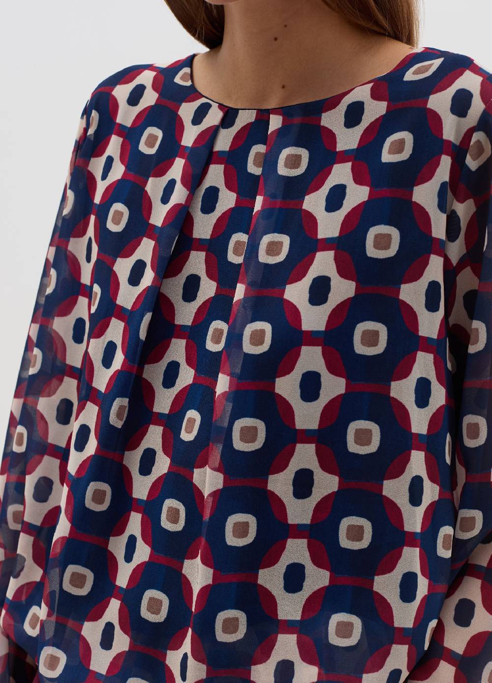 HYBRID Blusa con stampa geometrica Online
