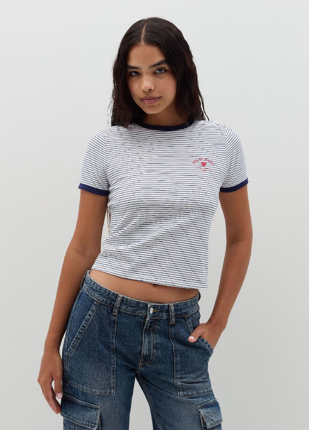 B. ANGEL T-shirt con profili a contrasto e stampa I Più Venduti
