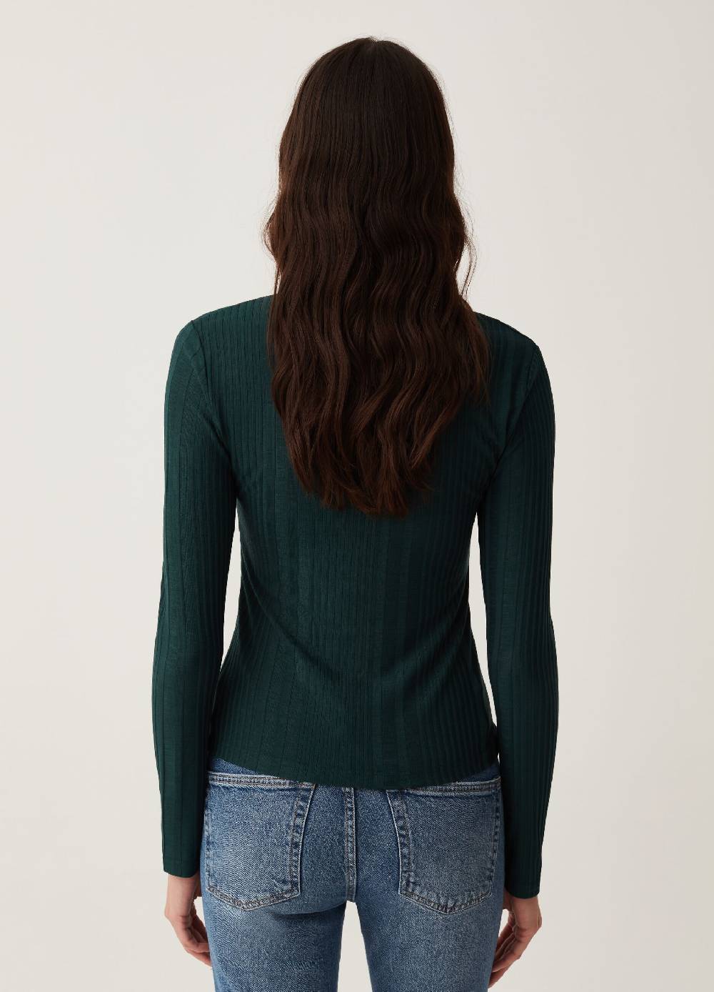 OVS T-shirt a coste piatte con dettagli cut out Offerte