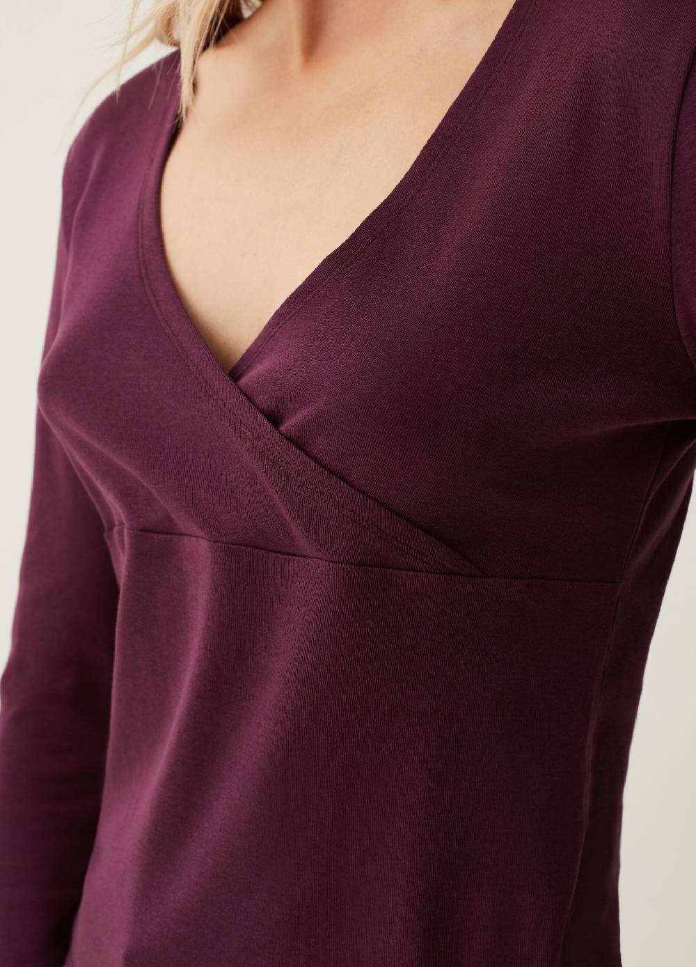 OVS T-shirt scollo a V con incrocio laterale Nuova
