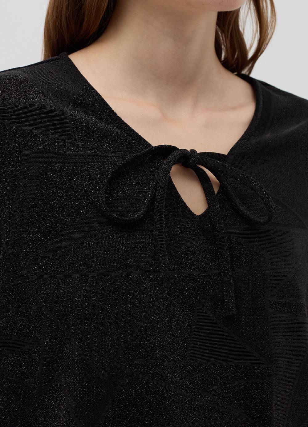 OVS T-shirt in lurex a maniche lunghe Pezzi Unici