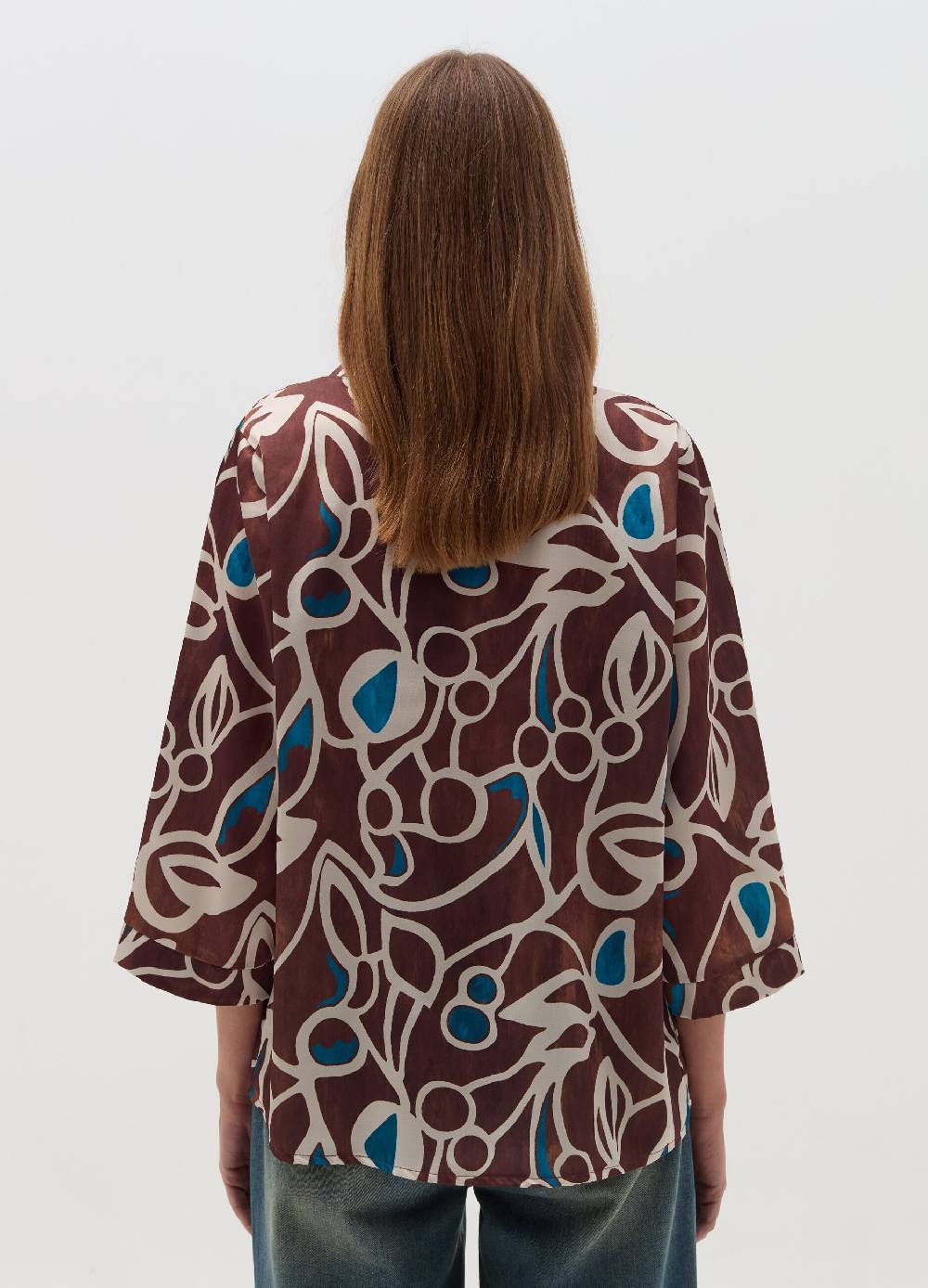HYBRID Blusa con stampa fantasia Qualità Garantita
