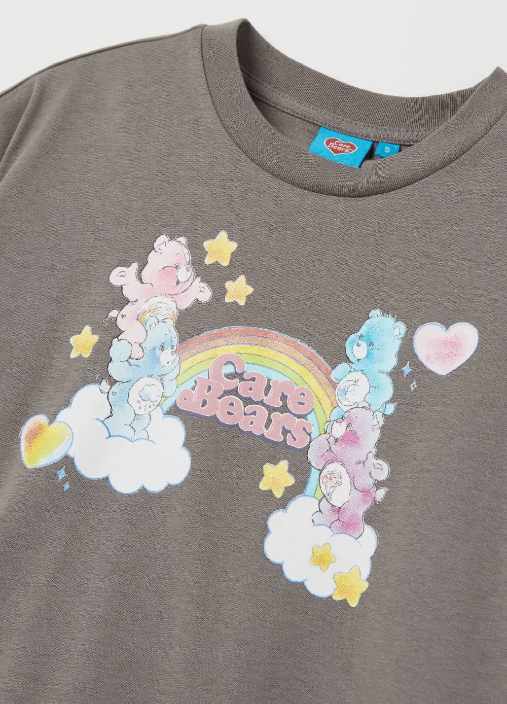OVS T-shirt crop stampa "Care Bears" Negozi Online