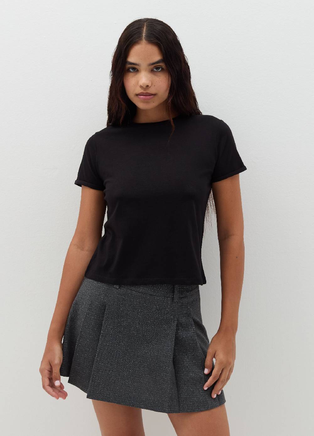B. ANGEL T-shirt in cotone scollo rotondo Acquista Ora