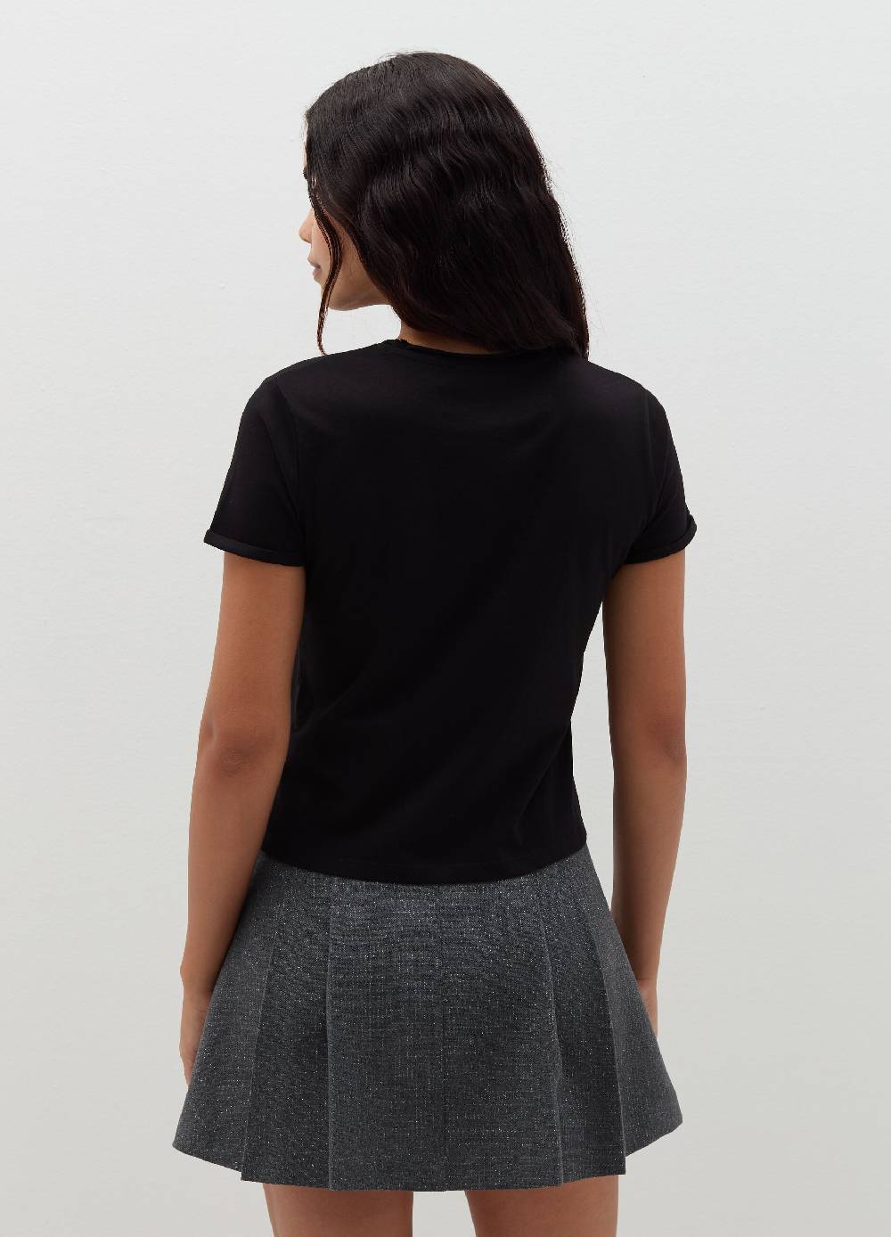 B. ANGEL T-shirt in cotone scollo rotondo Acquista Ora