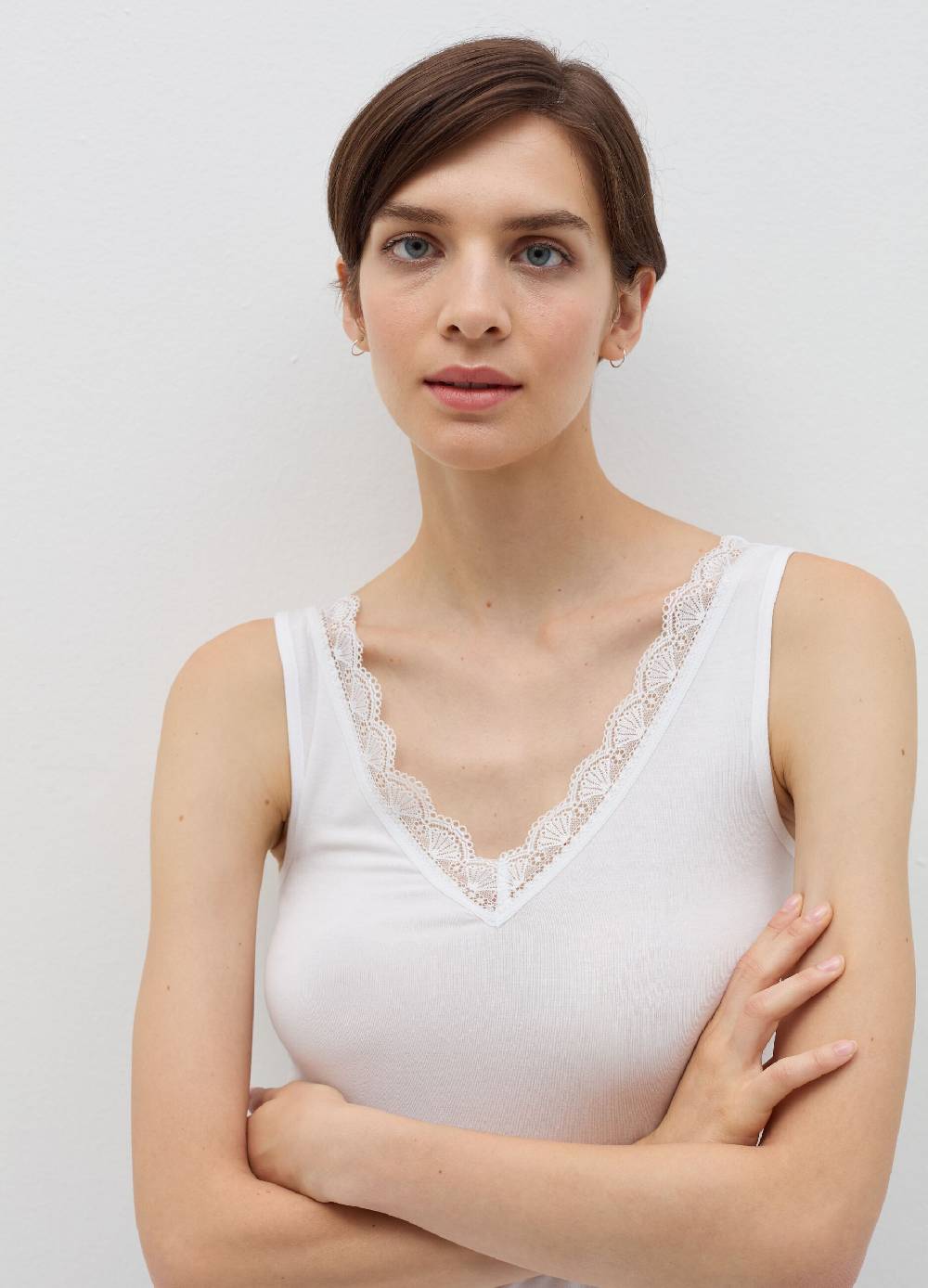 OVS Canotta in viscosa stretch con pizzo Fino Al -60%