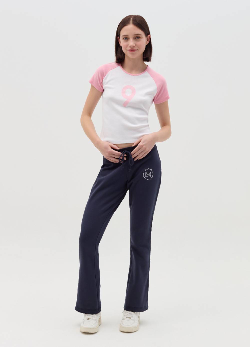 MILK+HERO T-shirt girocollo con stampa Online