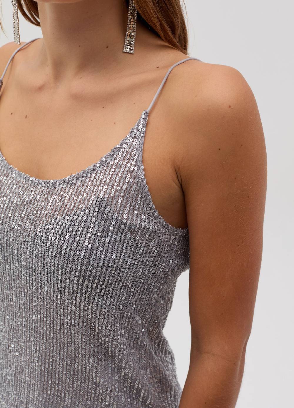 OVS Top con paillettes all-over Outlet