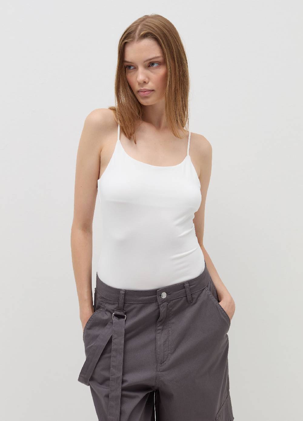 B. ANGEL Body con spalline sottili Vendita Calda