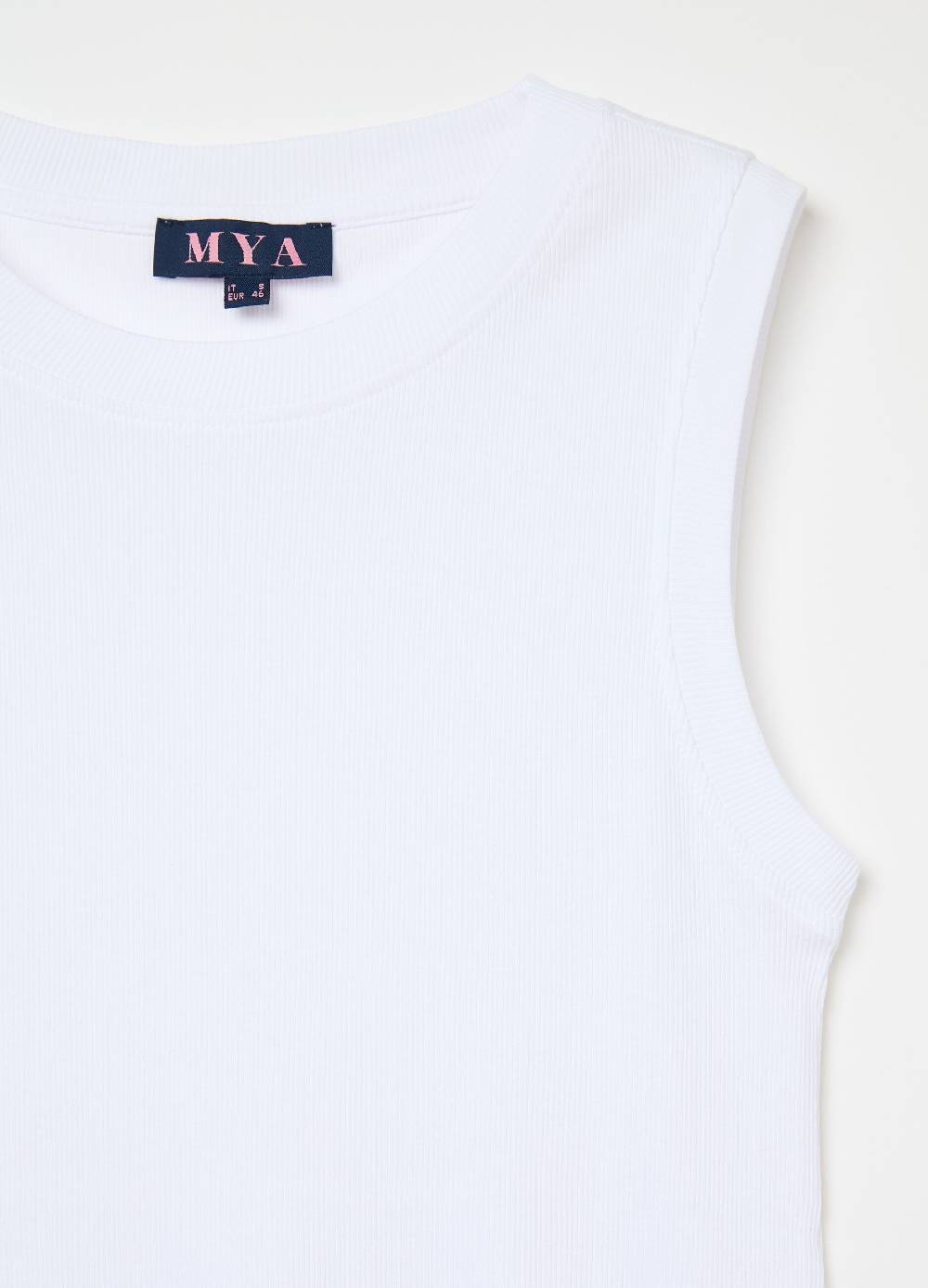MYA Tank top a costine sottili Curvy I Più Venduti