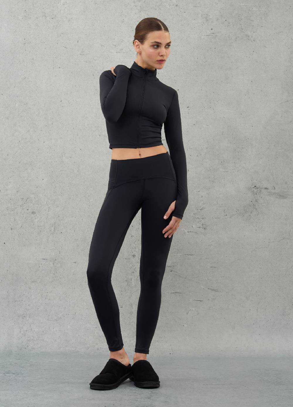 UTOPJA Technical Full Zip Black Nuova