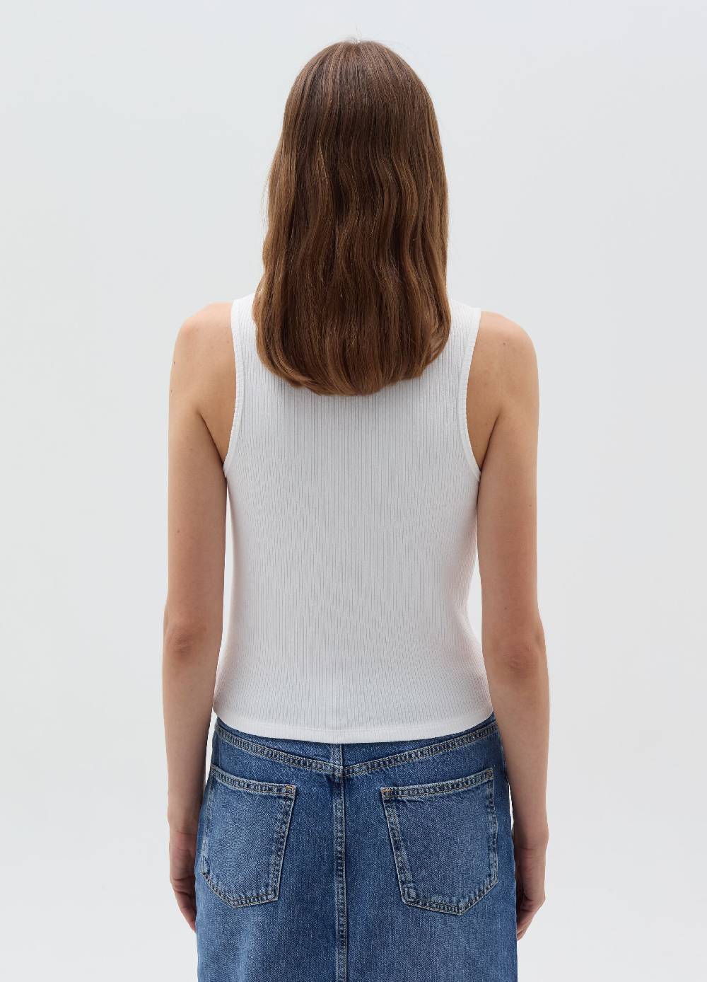 OVS Tank top scollo a V con bottoni Negozi Online