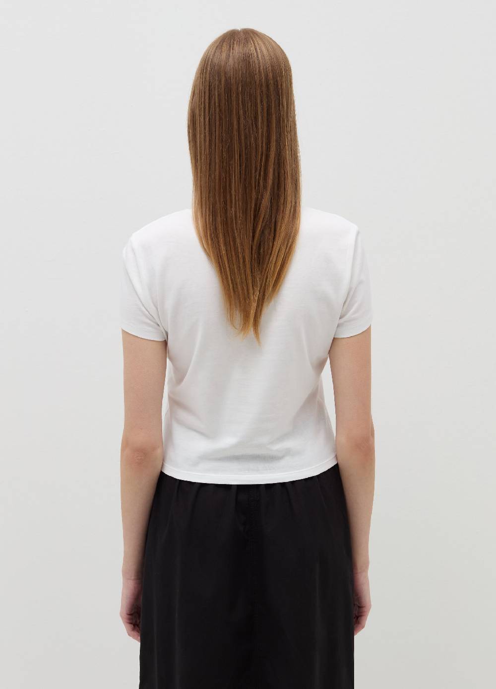 B. ANGEL T-shirt crop in cotone Novità