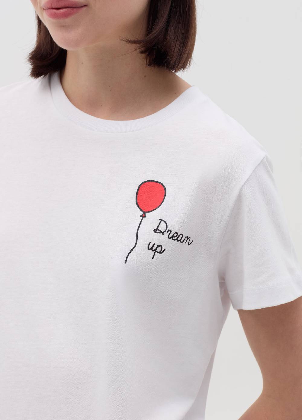 MILK+HERO T-shirt girocollo in cotone Sconto