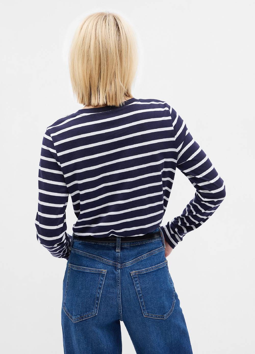 GAP T-shirt a maniche lunghe in cotone bio Saldi Di Fabbrica