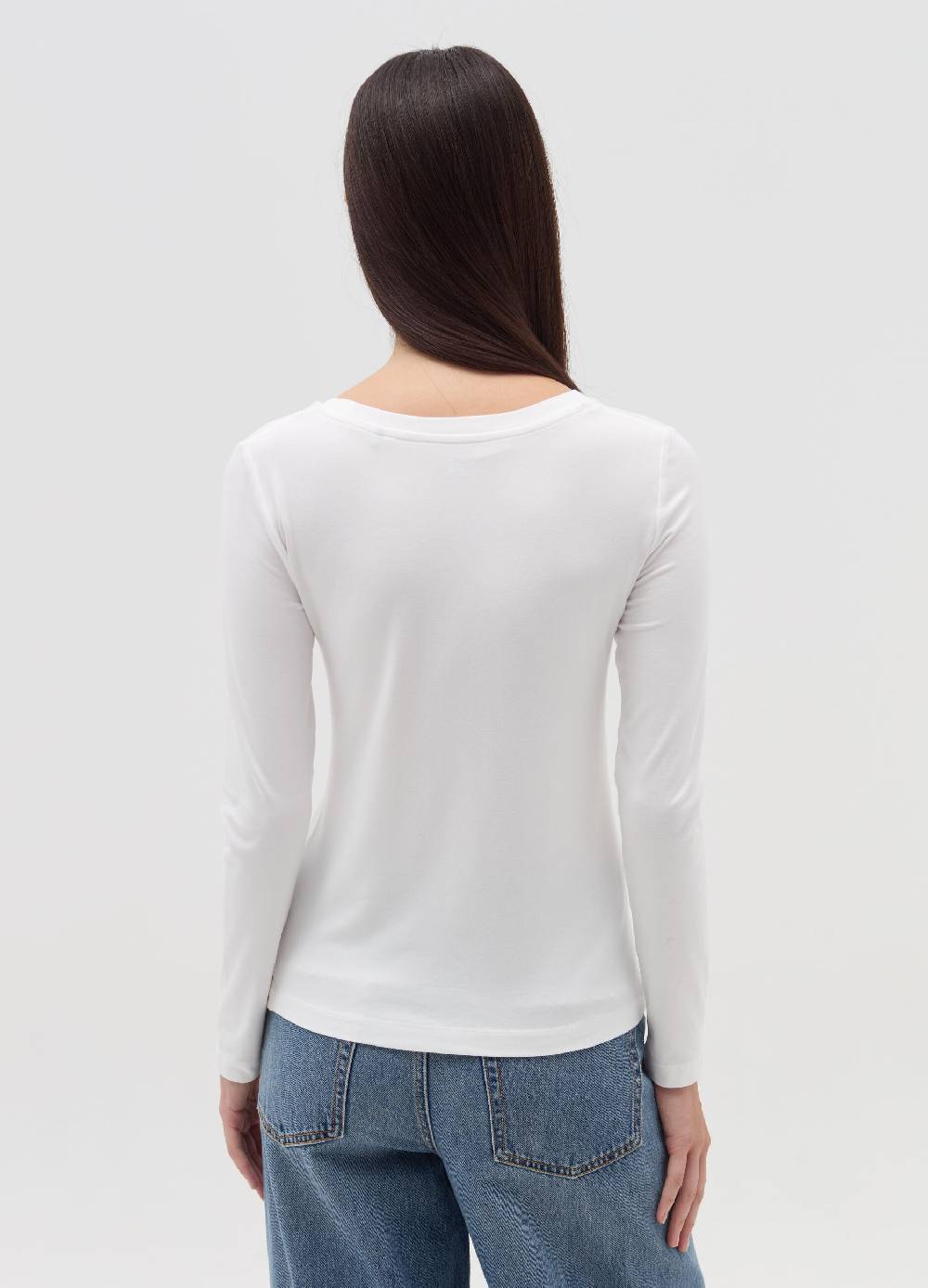 OVS T-shirt a maniche lunghe in viscosa stretch Vendite Flash