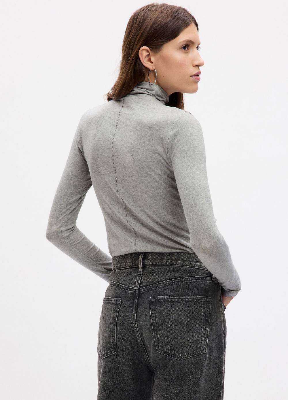 GAP T-shirt a collo alto con maniche lunghe Vendita