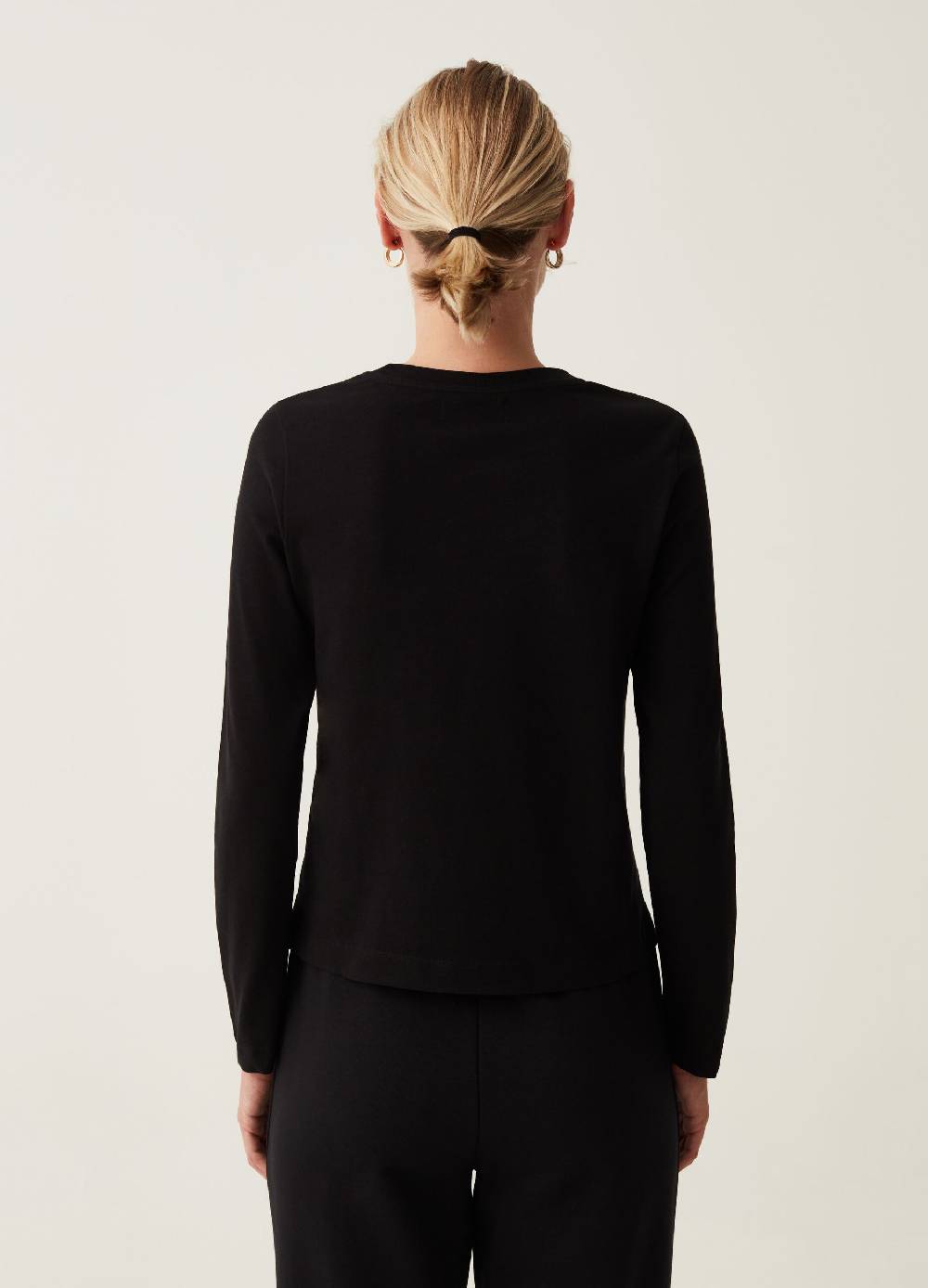 OVS T-shirt a maniche lunghe in cotone Consegna Veloce