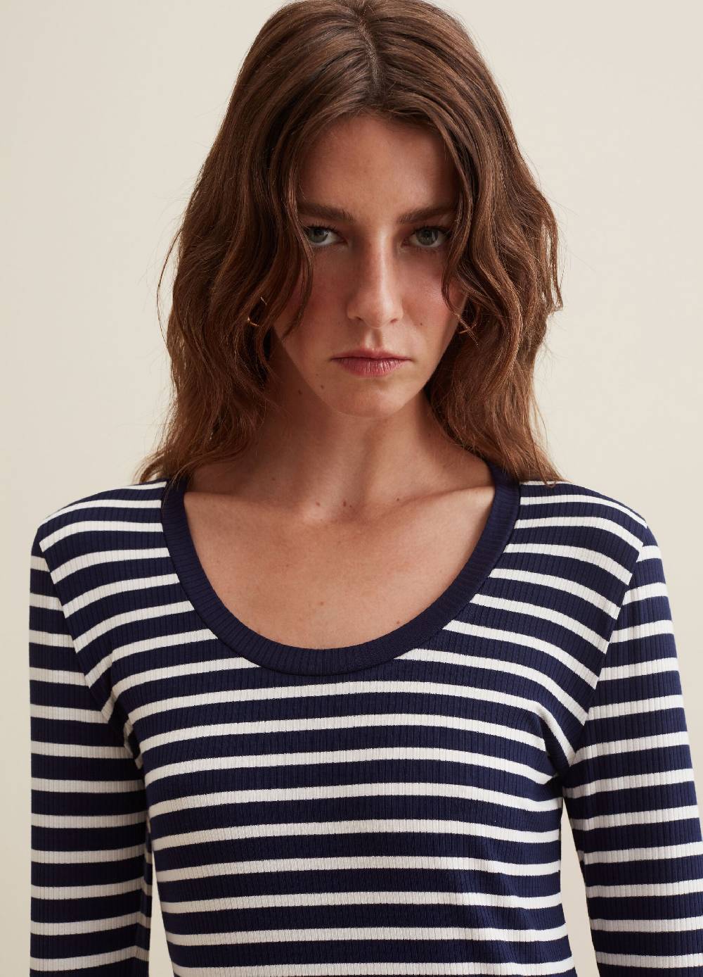 PIOMBO T-shirt a righe con maniche lunghe Fino Al -60%