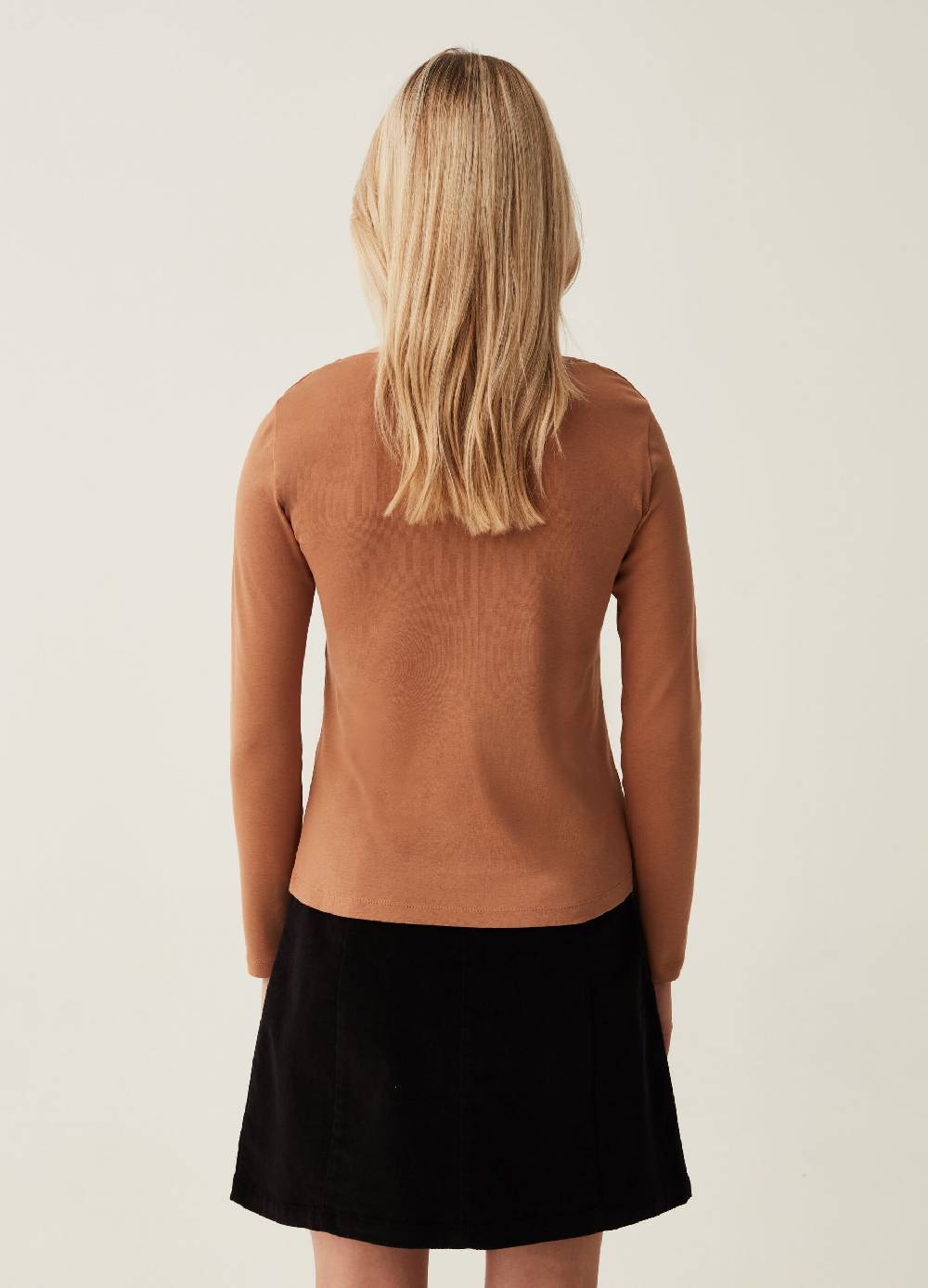 OVS T-shirt a maniche lunghe con scollo a cuore Vendite Flash