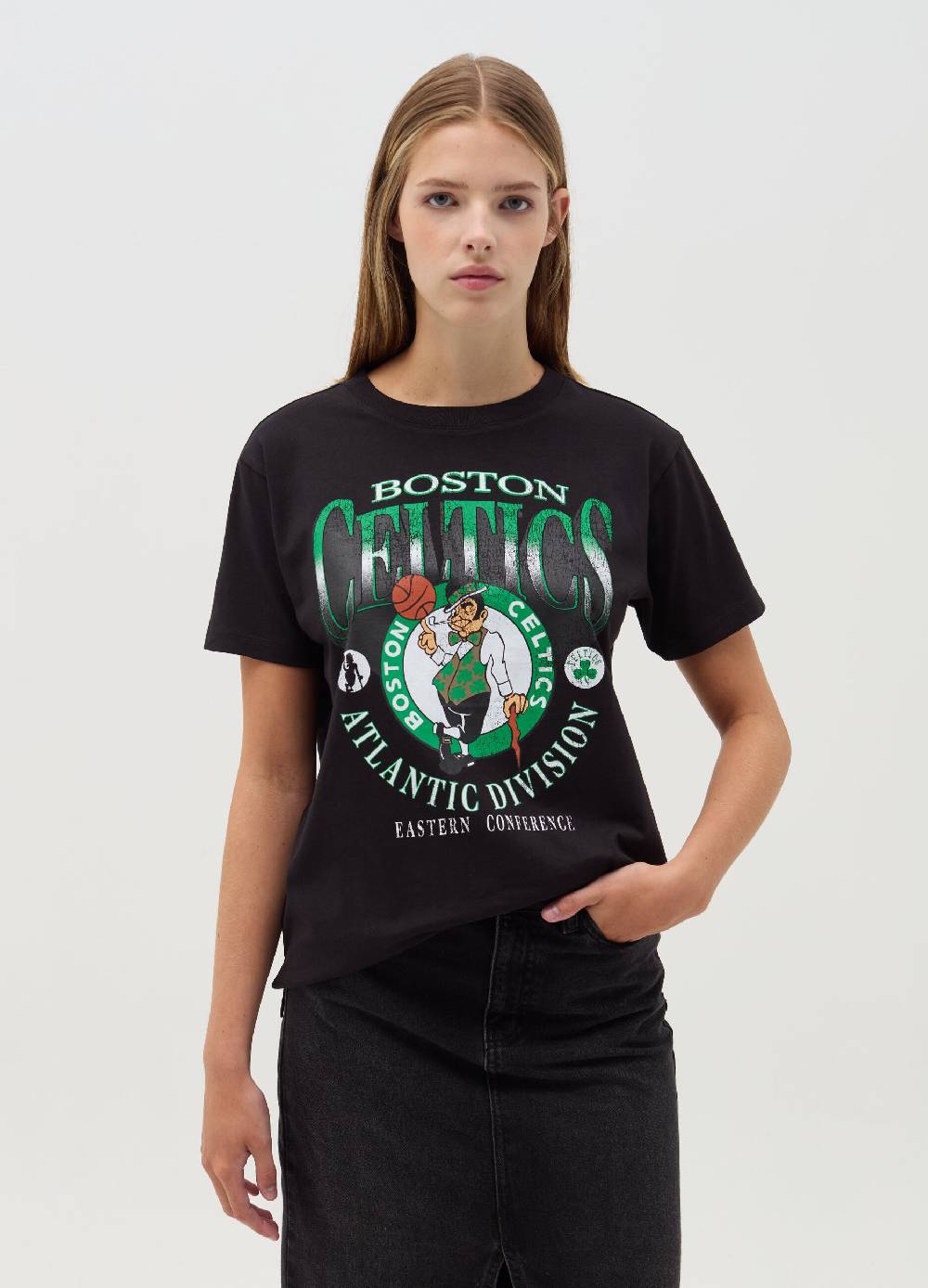 NBA T-shirt con stampa Boston Celtics Qualità