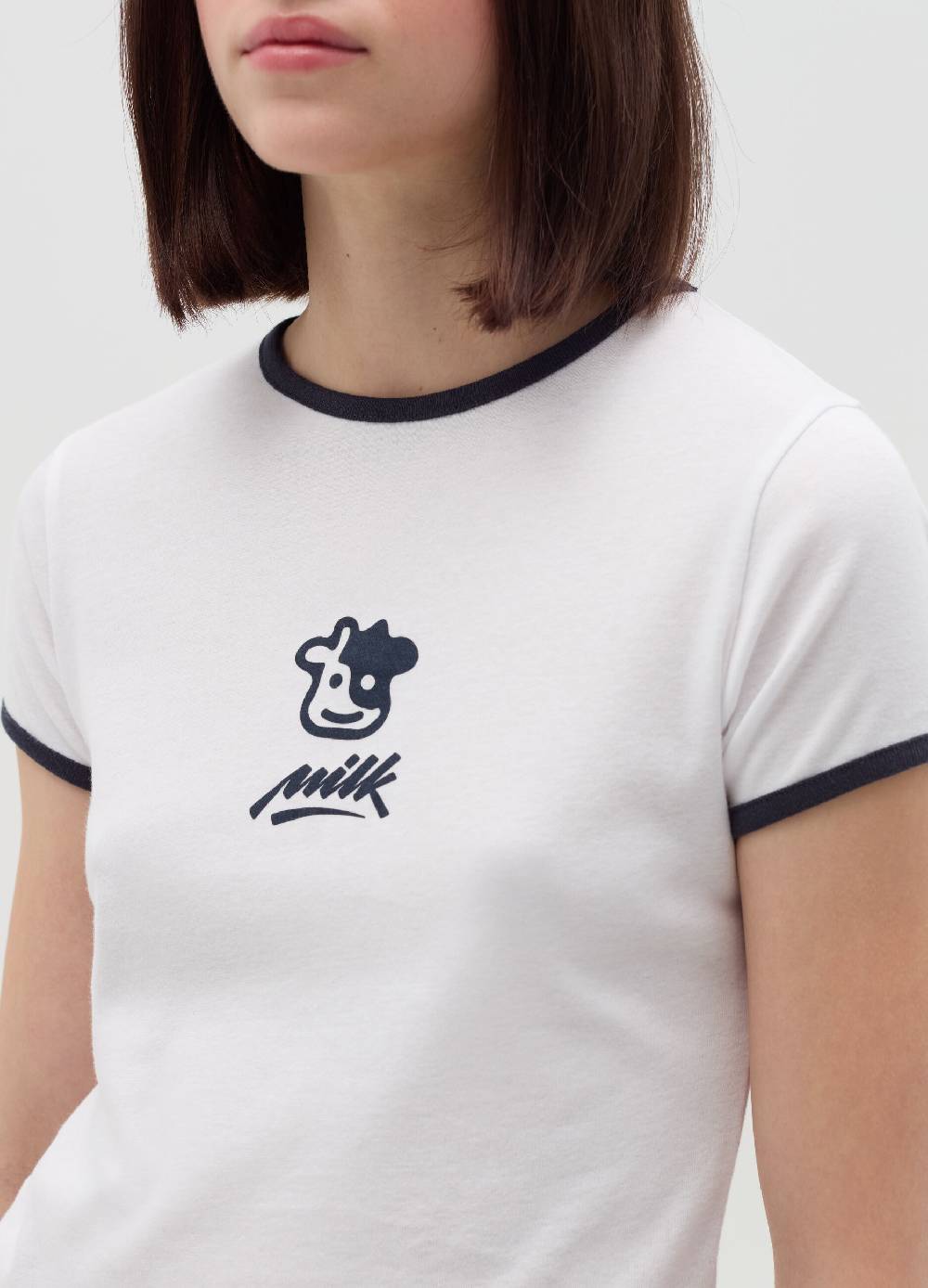 MILK+HERO T-shirt girocollo con stampa Fino Al -60%